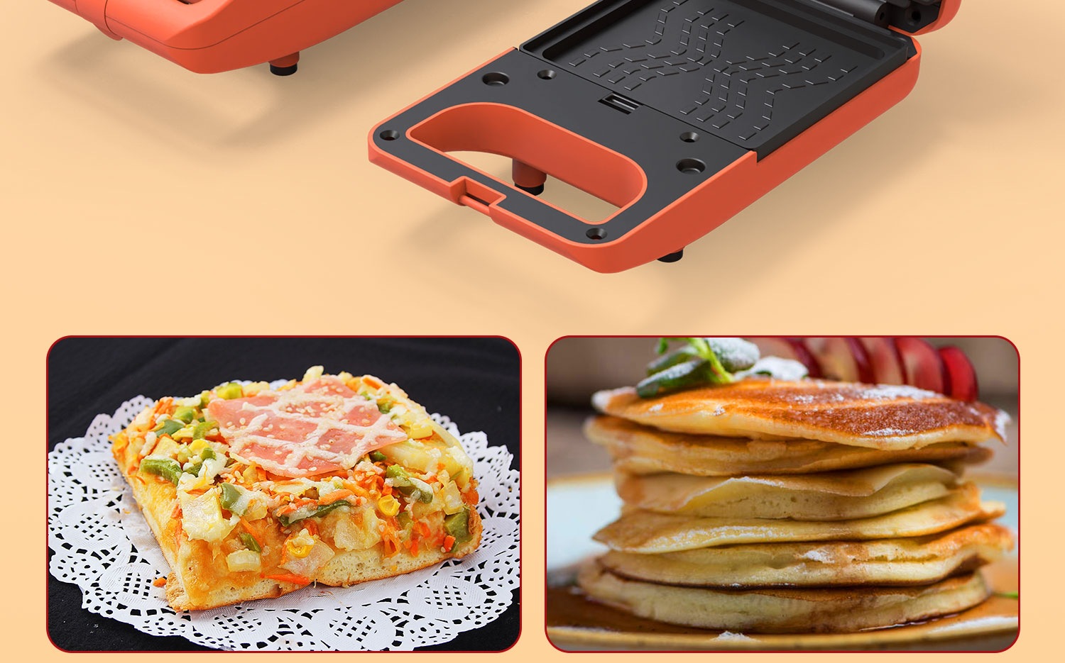 Sandwich breakfast machine waffle machine net red light food machine bread maker factory low price foreign trade OEM Sandwich breakfast machine waffle machine net red light food machine bread maker factory low price foreign trade OEM