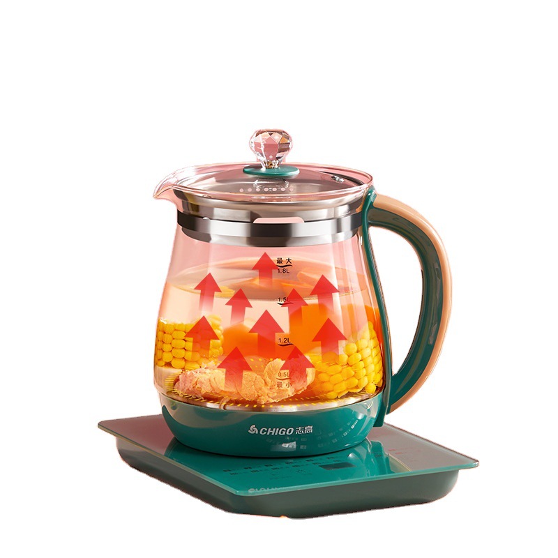 Health Pot Home Smart Large Capacity Tea Cooker Office Small Glass Electric Kettle Health Pot