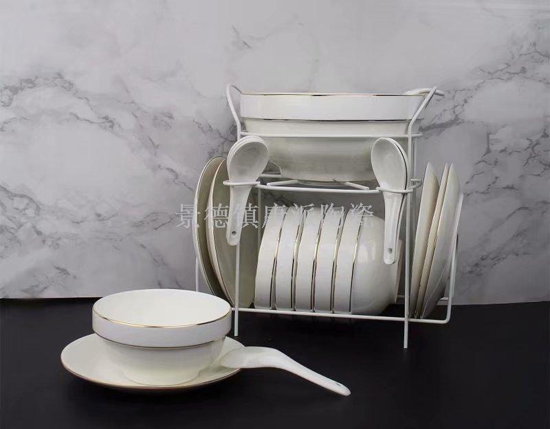 Jingdezhen ceramic soup pot ceramic bowl ceramic double ear pot rice noodle pot heat-resistant king kong pot health pot Jingdezhen ceramic soup pot ceramic bowl ceramic double ear pot rice noodle pot heat-resistant king kong pot health pot