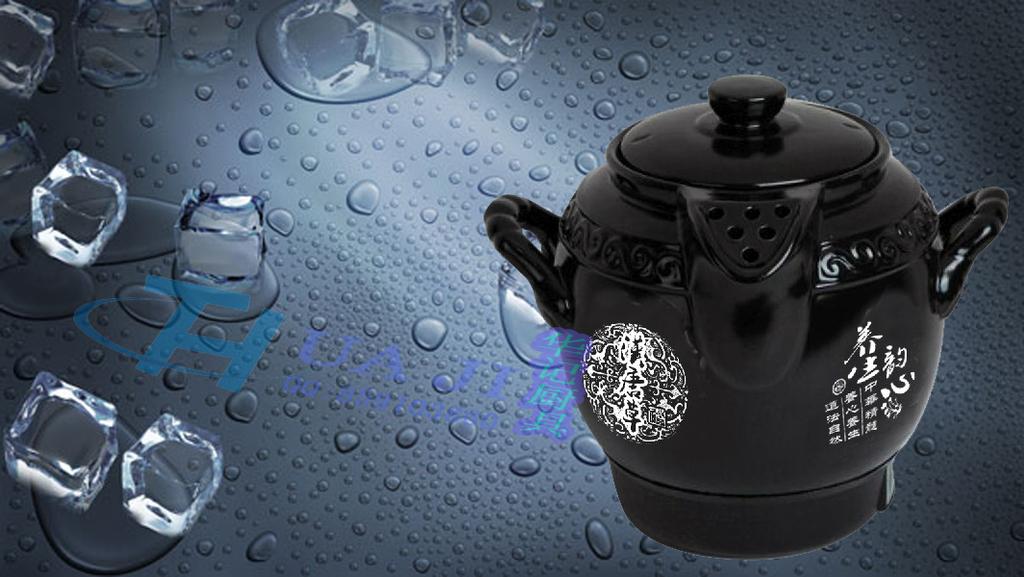 Stainless steel kitchen ware teapot ceramic pot health pot Chinese medicine pot rhyme heart health pot