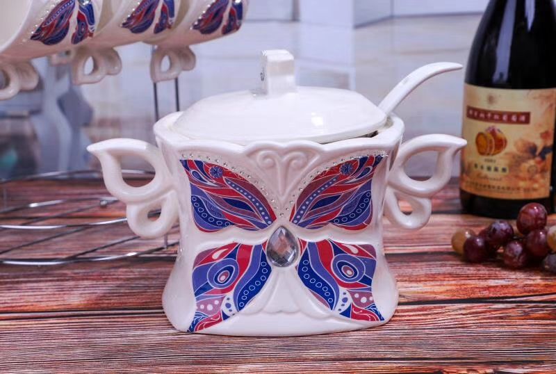 Jingdezhen ceramic soup pot set rice noodle pot heat pot stew pot king kong health pot Jingdezhen ceramic soup pot set rice noodle pot heat pot stew pot king kong health pot