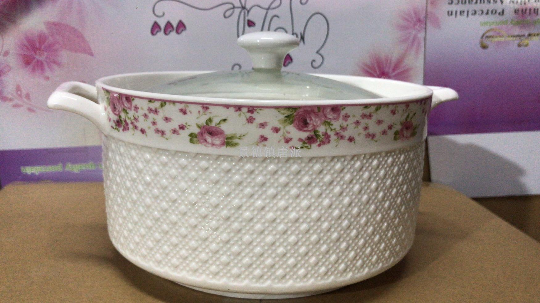 Ceramic  pot rice noodle pot ovenproof pot saucepan kong pot health pot ceramic health pot gift pottery and porcelain