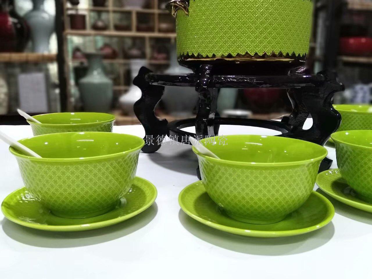 Jingdezhen ceramic soup pot ceramic bowl ceramic double ear pot rice noodle pot heat-resistant king kong pot health pot Jingdezhen ceramic soup pot ceramic bowl ceramic double ear pot rice noodle pot heat-resistant king kong pot health pot