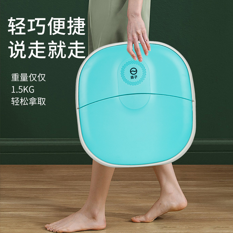 Folding foot tub constant temperature heating foot tub foot tub massage foot tub household portable foot tub
