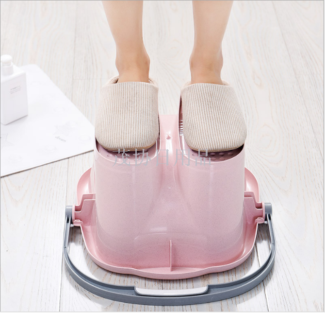 Hand massage thickened fiber foot bath bucket plastic health care pulley bubble foot tub massage bucket