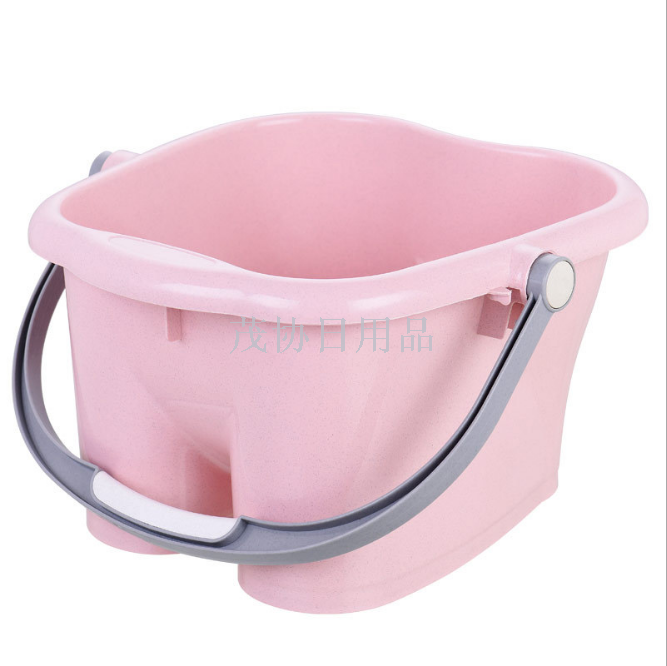 Hand massage thickened fiber foot bath bucket plastic health care pulley bubble foot tub massage bucket Hand massage thickened fiber foot bath bucket plastic health care pulley bubble foot tub massage bucket