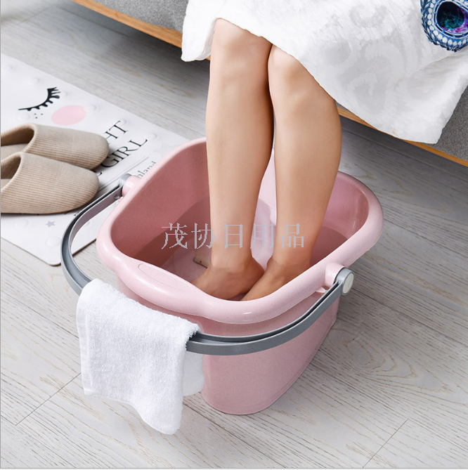 Hand massage thickened fiber foot bath bucket plastic health care pulley bubble foot tub massage bucket