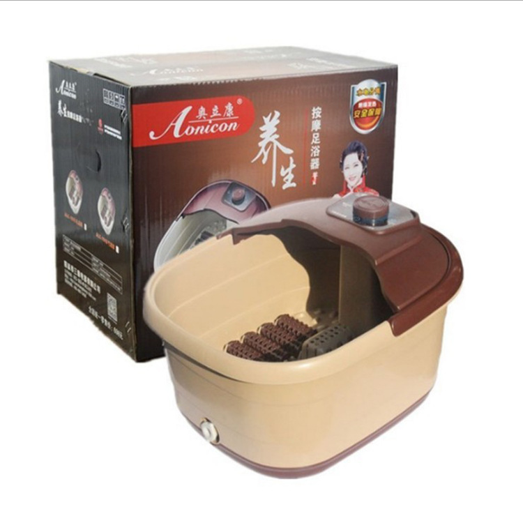 Promotional Gifts Automatic Heating Massage Foot Tub Household Feet-Washing Basin Foot Bath Wholesale