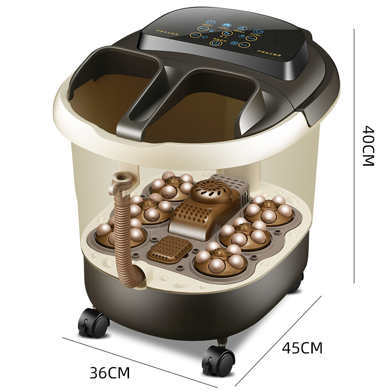 Full-automatic foot tub foot tub foot basin household electric massage heating foot tub wholesale gift base price