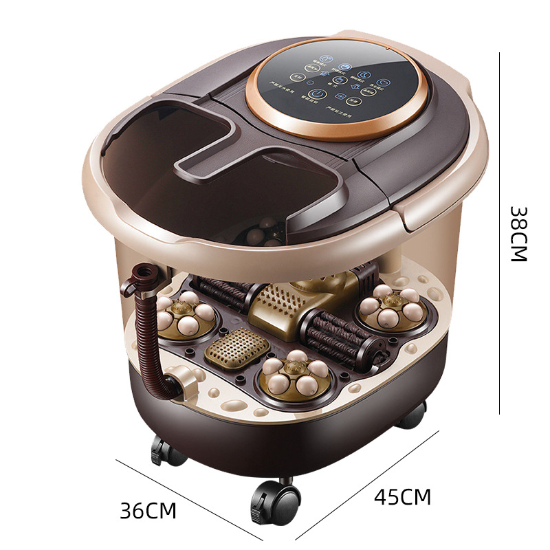 Full-automatic foot tub foot tub foot basin household electric massage heating foot tub wholesale gift base price