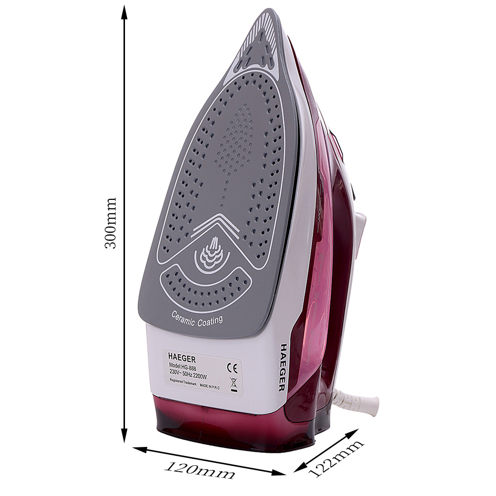 European standard selling best-selling ceramic floor steam iron household hotel supplies electric iron