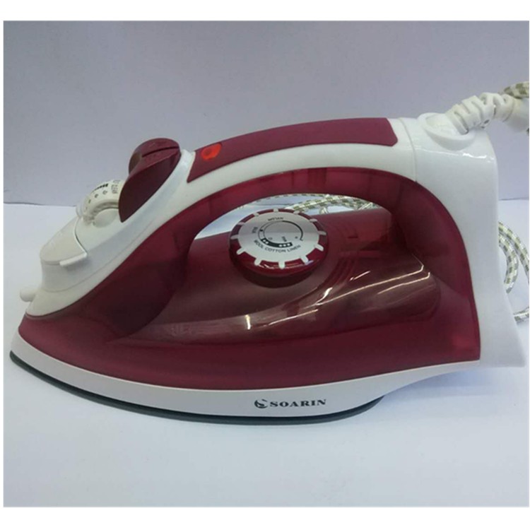 Department store for high power electric iron stainless steel bottom electric iron power supply temperature regulation.