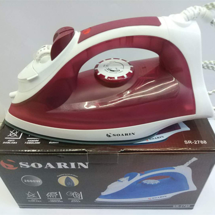 Department store for high power electric iron stainless steel bottom electric iron power supply temperature regulation. Department store for high power electric iron stainless steel bottom electric iron power supply temperature regulation.