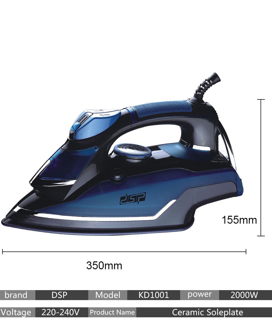 DSP Dansong Steam Iron Home portable electric iron Mini travel wire ironing machine portable iron