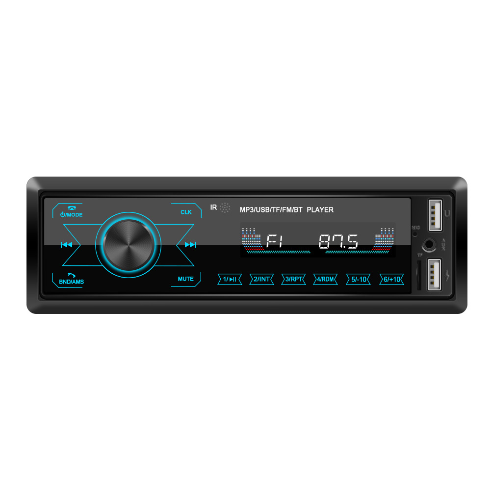 Cross-Border Hot Selling New M10 Touch Screen Dual USB Vehicular Bluetooth MP3 Player Colorful Card Radio Host
