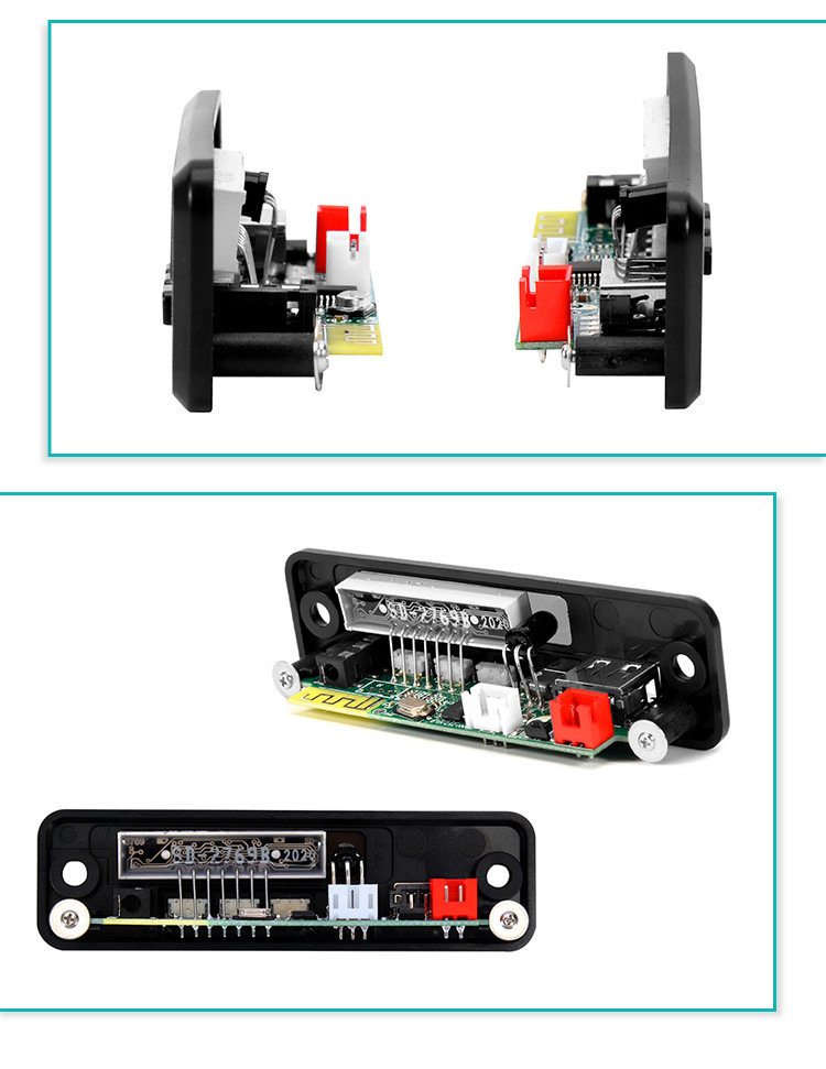 Cross-Border 5.0 Bluetooth TWS Lossless Ape Decoding FM Radio Spectrum Display Lithium Wireless Speaker Amplifier Module Cross-Border 5.0 Bluetooth TWS Lossless Ape Decoding FM Radio Spectrum Display Lithium Wireless Speaker Amplifier Module