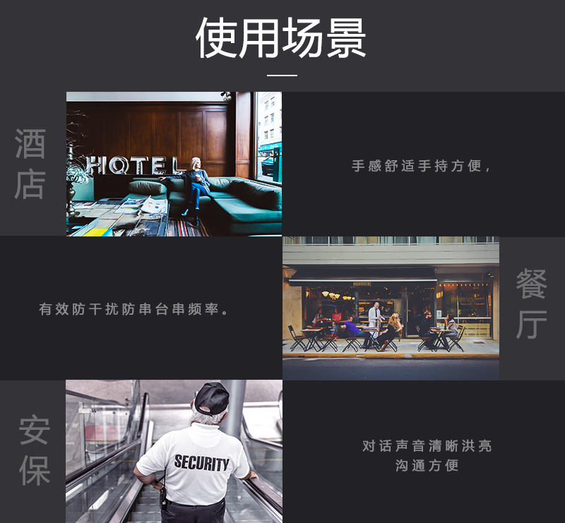 888S Wireless HighPower WalkieTalkie Outdoor Hotel Restaurant Construction Site Civil Handheld Radio Equipment Baofeng