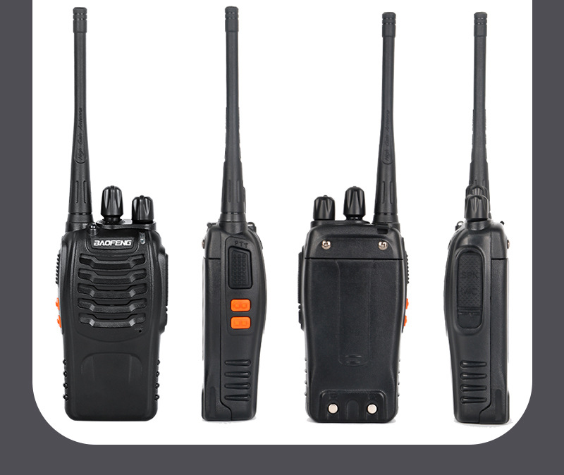 888S Wireless HighPower WalkieTalkie Outdoor Hotel Restaurant Construction Site Civil Handheld Radio Equipment Baofeng