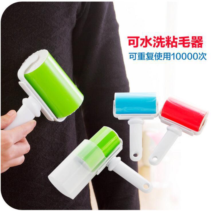 Clothes Lint Remover Roller Washable Dust Remover Clothing Dust Removal Gadgets Sticky Brush Sticky Roller Cleaning Dust