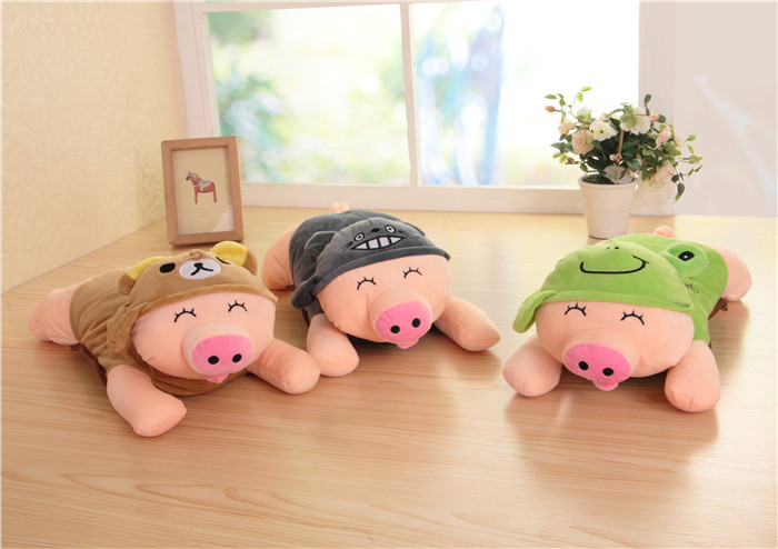 Hot water bag electric heater hand warmer warm baby warm and washable bag in plush cartoon water charge explosion