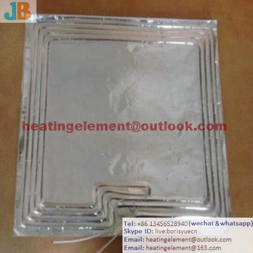 High quality aluminum foil heater electric heater deicer heater sheet electric heater sheet