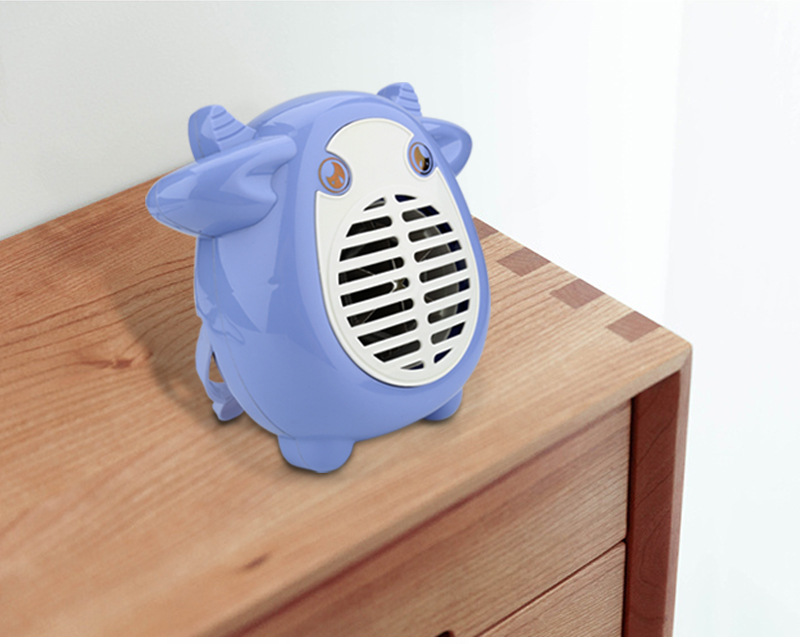 Qianniu Cartoon Version Mini Fan Heater Portable Heater Wall Hanging Small Home Desk Electric Heater Qianniu Cartoon Version Mini Fan Heater Portable Heater Wall Hanging Small Home Desk Electric Heater