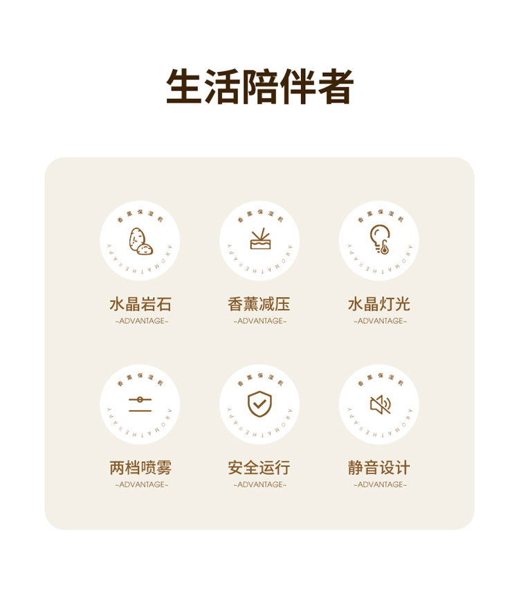 New Home Large Capacity Anion Natural Crystal Rock Night Light Salt Stone USB Aroma Diffuser Humidifier