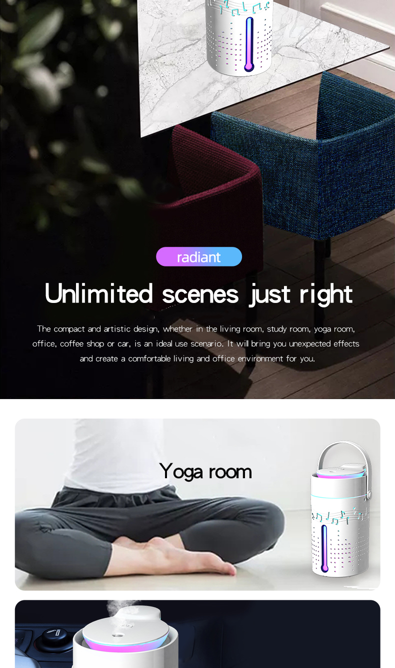 Factory New Household Desk Humidifier Mute USB Ultrasonic Summer Humidifier Mini Atomizer Wholesale