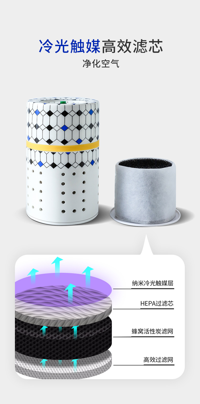 Cross-Border Amazon Ceramic Humidifier Household Bedroom Air Purifier Large Capacity Aroma Diffuser Factory Supply