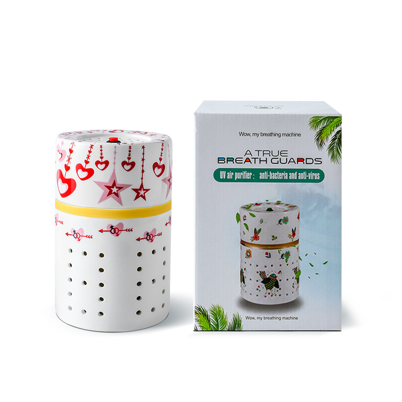 Cross-Border Amazon Ceramic Humidifier Household Bedroom Air Purifier Large Capacity Aroma Diffuser Factory Supply