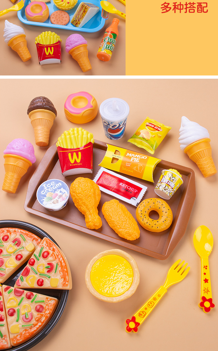 A substituting bamboo steamer steamed stuffed bun induction cooker wholesale fruit set and children play kitchen toys