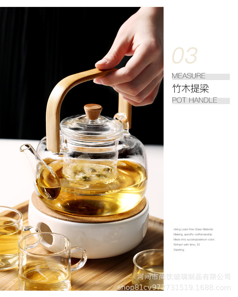 Office Kettle Electric Ceramic Stove Lifting Handle Tea Brewing Pot Bubble Scented Tea Set Induction Cooker Glass Teapot Office Kettle Electric Ceramic Stove Lifting Handle Tea Brewing Pot Bubble Scented Tea Set Induction Cooker Glass Teapot
