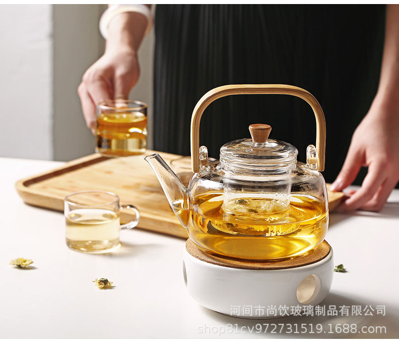 Office Kettle Electric Ceramic Stove Lifting Handle Tea Brewing Pot Bubble Scented Tea Set Induction Cooker Glass Teapot Office Kettle Electric Ceramic Stove Lifting Handle Tea Brewing Pot Bubble Scented Tea Set Induction Cooker Glass Teapot