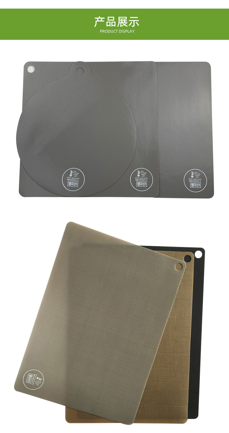 high temperature heat insulation pad induction cooker silicone pad anti slip anti fouling anti oil protection pad spot