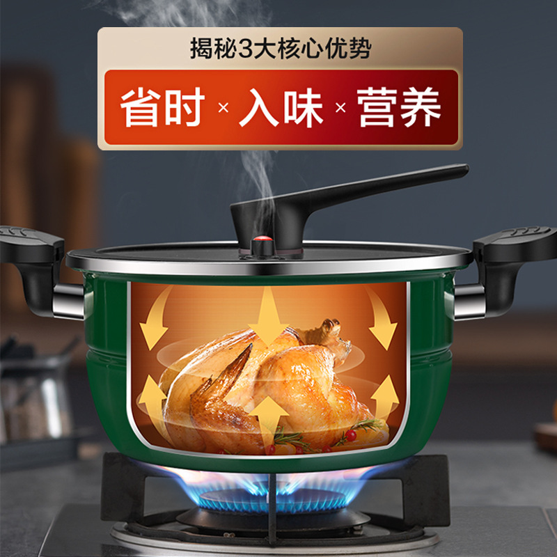 Soup Pot NonStick Pan Soup Pot Stew Pot Rice Cooker Fried MultiFunction Pot Universal Pot for Induction Cooker