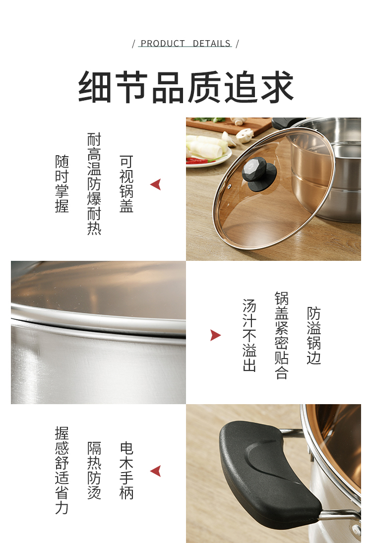 Household Small Double-Layer Stainless Steel Steamer for Steamed Buns Dormitory Induction Cooker for Gas Range Steamer Household Small Double-Layer Stainless Steel Steamer for Steamed Buns Dormitory Induction Cooker for Gas Range Steamer