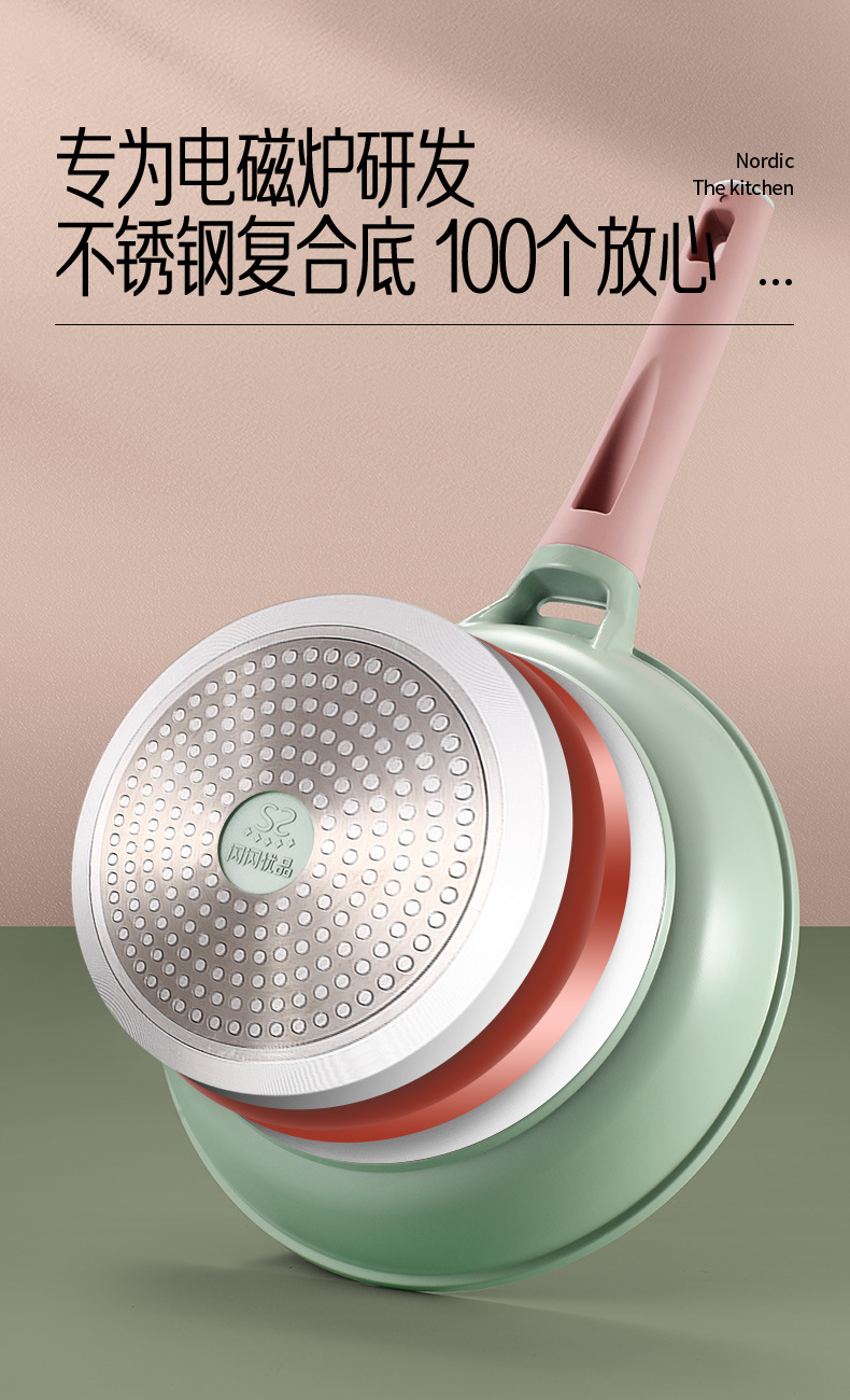 Shiny Youpin Induction Cooker Breakfast Mini Non-Stick Fried Egg Steak Frying Pan Medical Stone Non-Stick Pan Shiny Youpin Induction Cooker Breakfast Mini Non-Stick Fried Egg Steak Frying Pan Medical Stone Non-Stick Pan