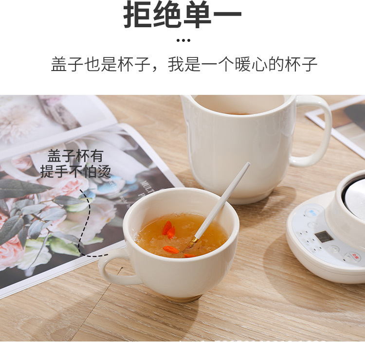 Multifunctional Ceramic Electrothermal Cup Mini Small Portable Water Boiling Cup Office Health Care Electric Stew Cooker Multifunctional Ceramic Electrothermal Cup Mini Small Portable Water Boiling Cup Office Health Care Electric Stew Cooker