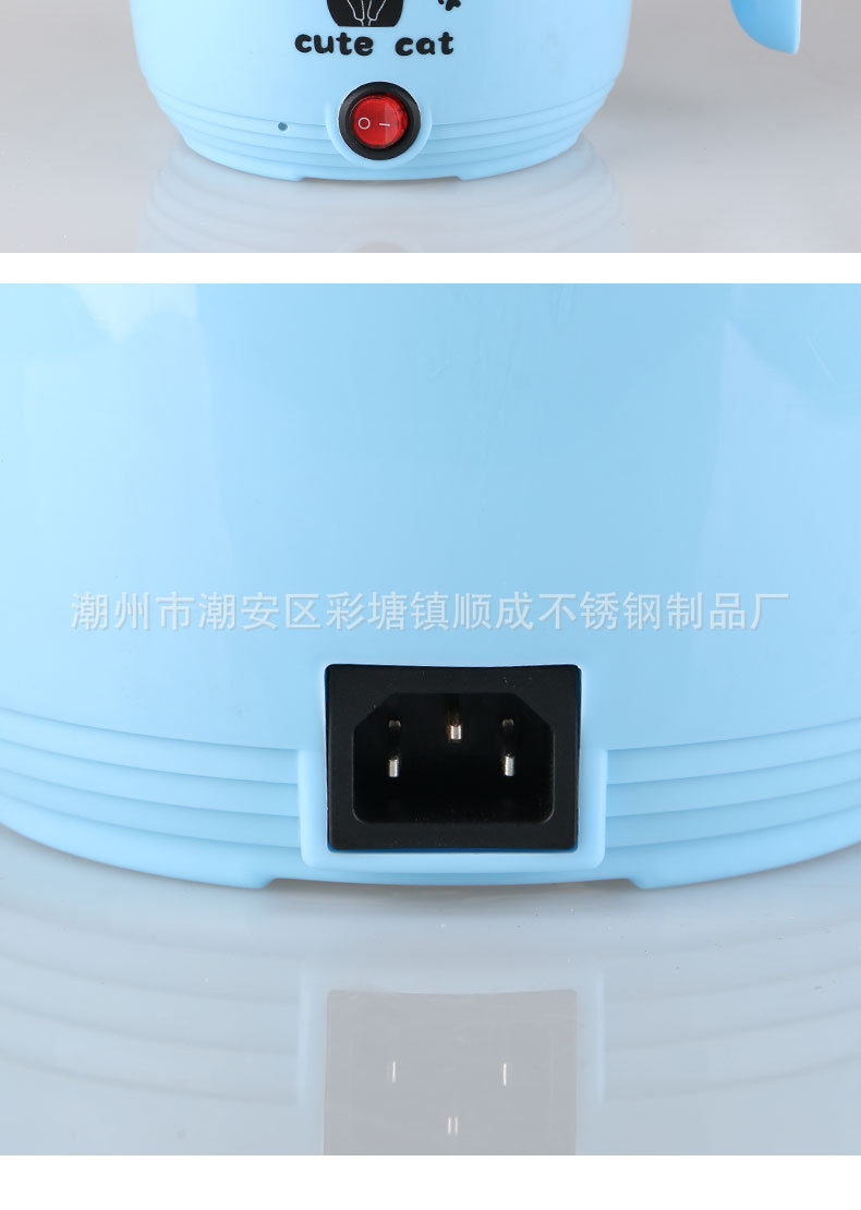 Caldron Student Dormitory Cooking Noodle Pot MultiFunctional Stainless Steel Electric Cooker Single Layer Double Layer