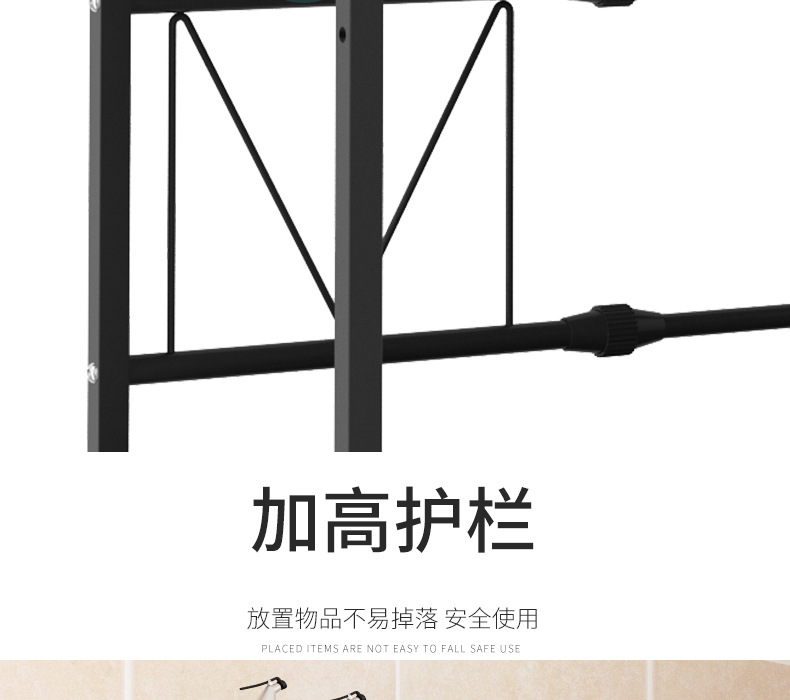 Spot multi-functional microwave oven rack kitchen shelf stainless steel oven rack electric rice cooker kitchen shelf