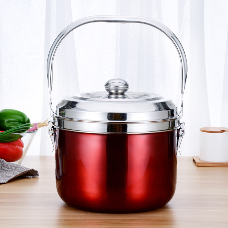 304 Flameout Thermal Cooker for Electric Cooktop as Well as Gas Stove Continuous Cooking LongLasting Fireless Cooker 304 Flameout Thermal Cooker for Electric Cooktop as Well as Gas Stove Continuous Cooking LongLasting Fireless Cooker