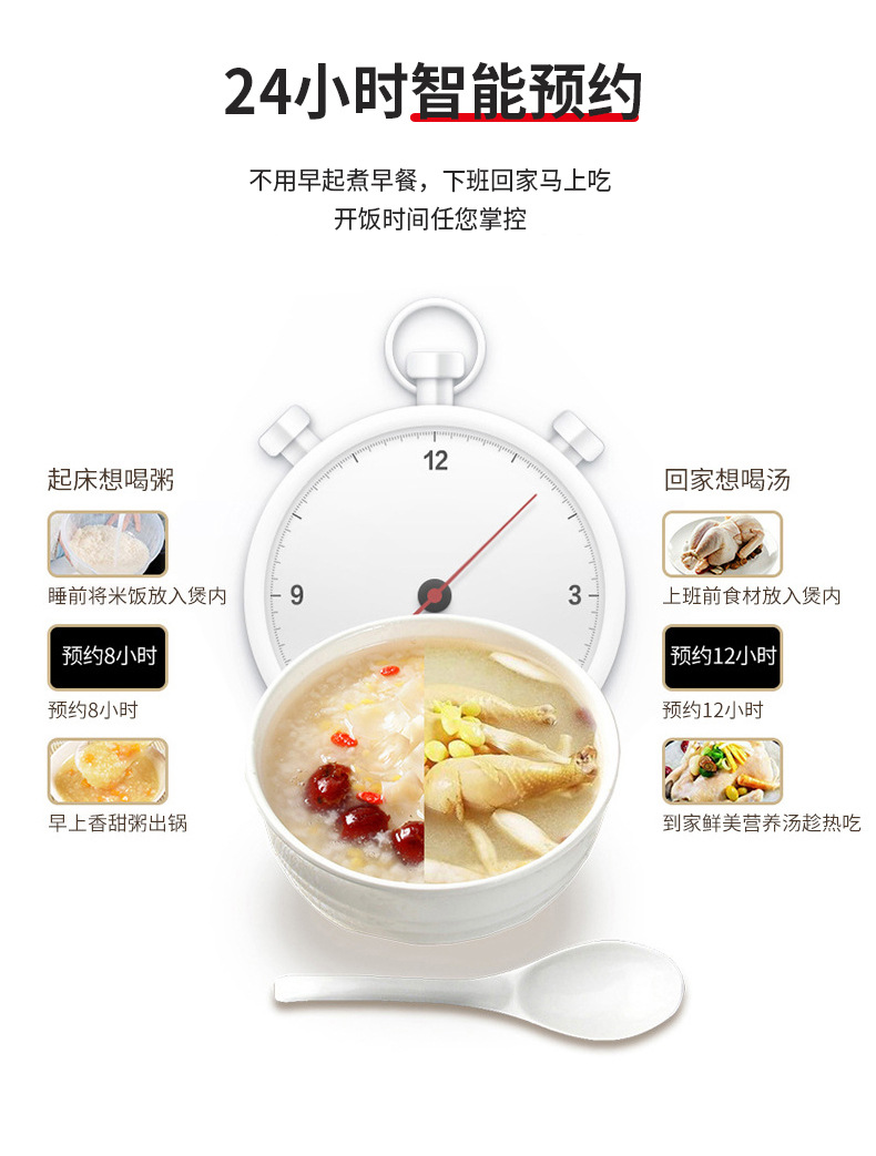 Cooker 5L Rice Cooker Household Multifunctional Electric Cooker Small Household Appliances Commercial Porridge Whole Cooker 5L Rice Cooker Household Multifunctional Electric Cooker Small Household Appliances Commercial Porridge Whole