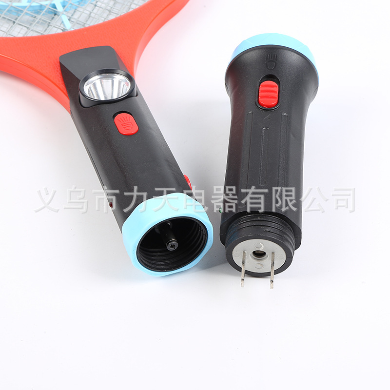 Factory Direct Sales Gecko Brand LTD-268 New with LED Flashlight Detachable Charging Electric Mosquito Swatter