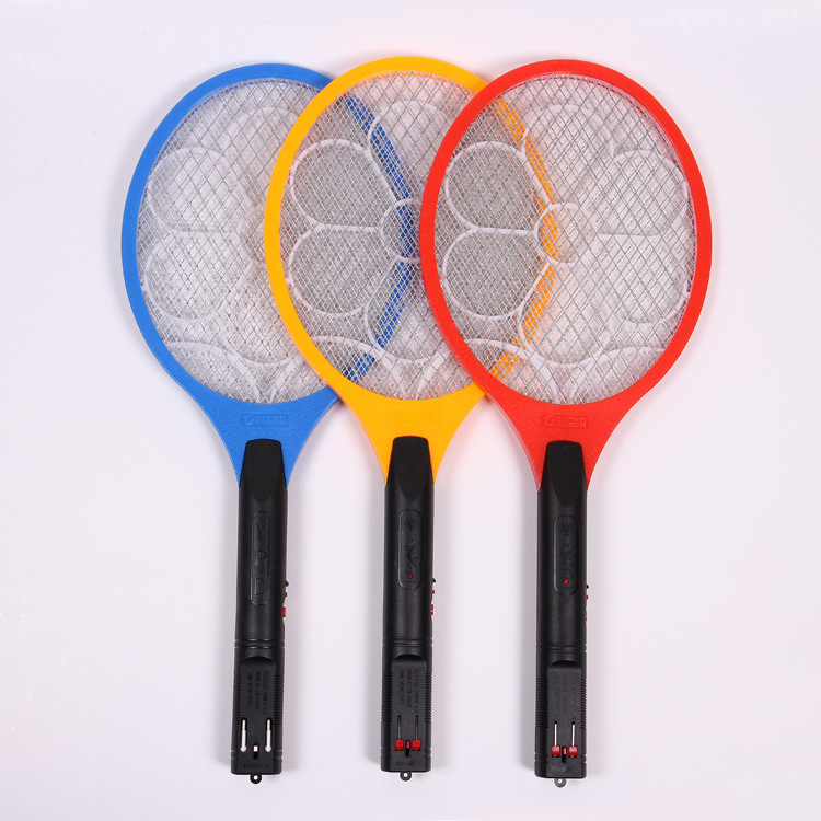 Factory Direct Sales Gecko Gecko LTD-005 Exported to Taiwan Philippines Rechargeable Large Electric Mosquito Swatter