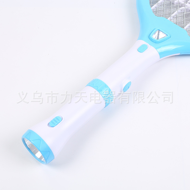 Factory Direct Sales Gecko Brand LTD-288 New with LED Flashlight Detachable Charging Electric Mosquito Swatter