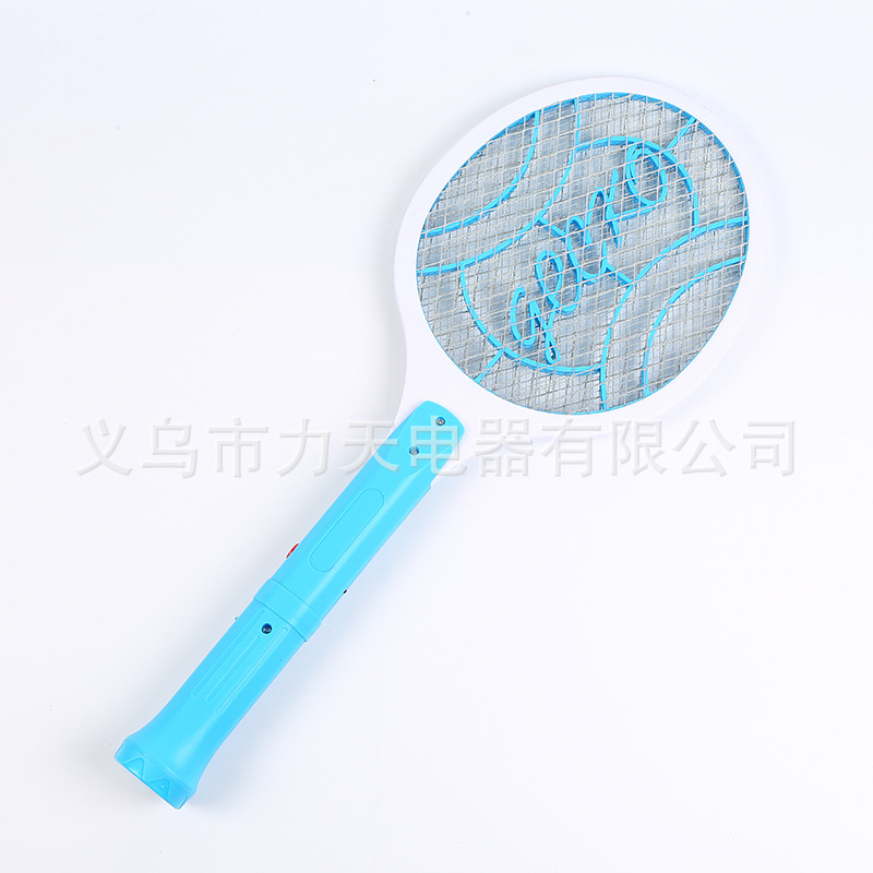 Factory Direct Sales Gecko Brand LTD-268C New with LED Flashlight Detachable Charging Electric Mosquito Swatter