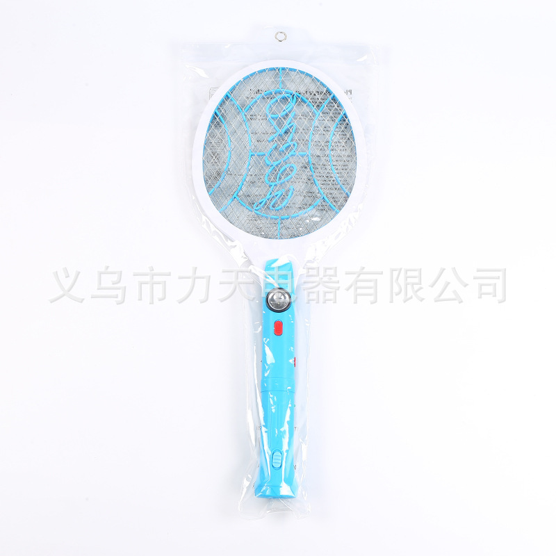 Factory Direct Sales Gecko Brand LTD-268C New with LED Flashlight Detachable Charging Electric Mosquito Swatter