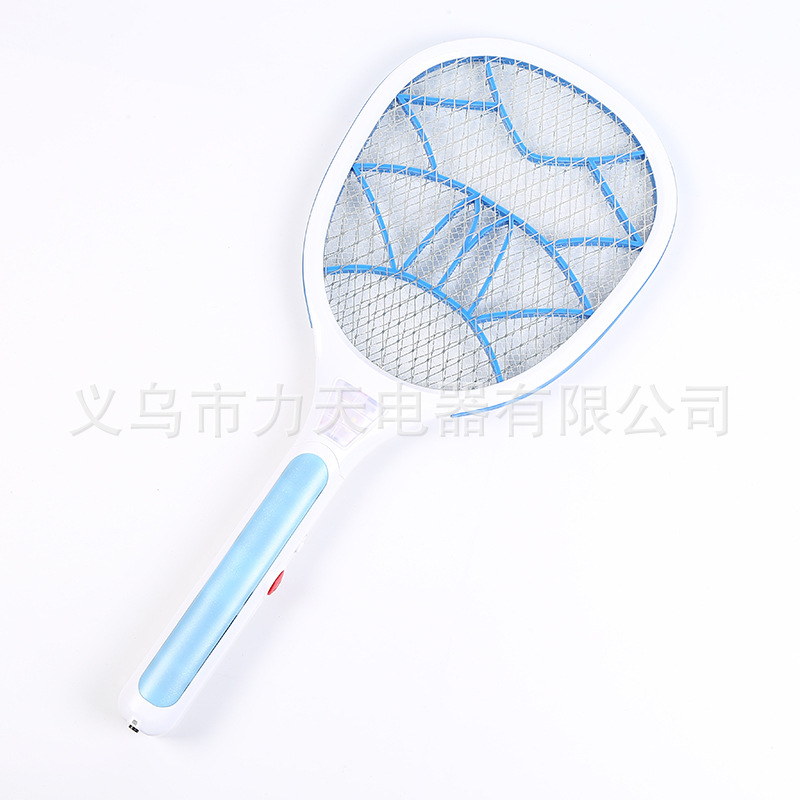 New LY-2019 Rechargeable Electric Mosquito Swatter with LED Lighting Lamp 21. 5x50.5cm