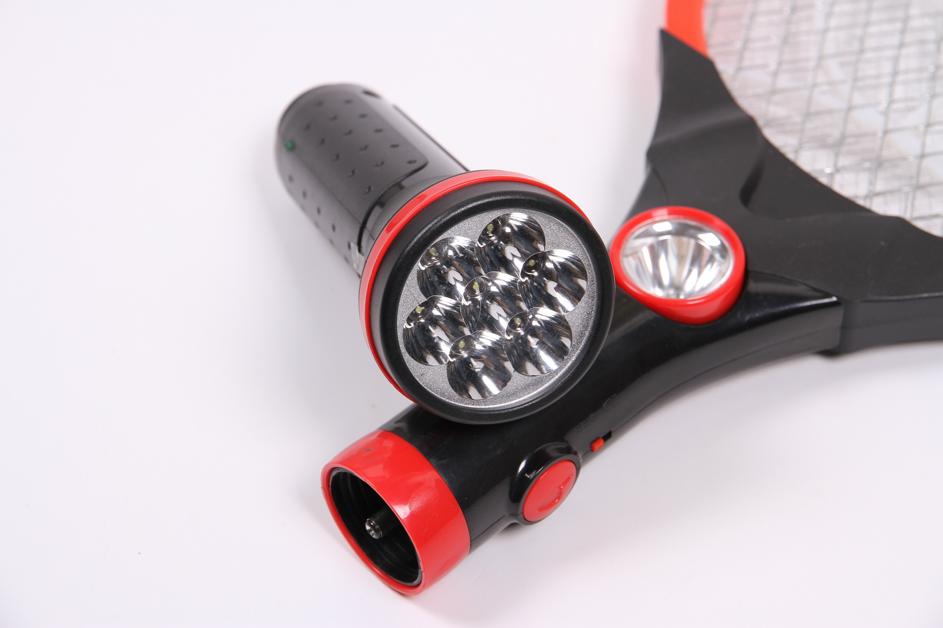 Factory Direct Sales Gecko Brand LTD-308 With LED Flashlight Detachable Charging Electric Mosquito Swatter