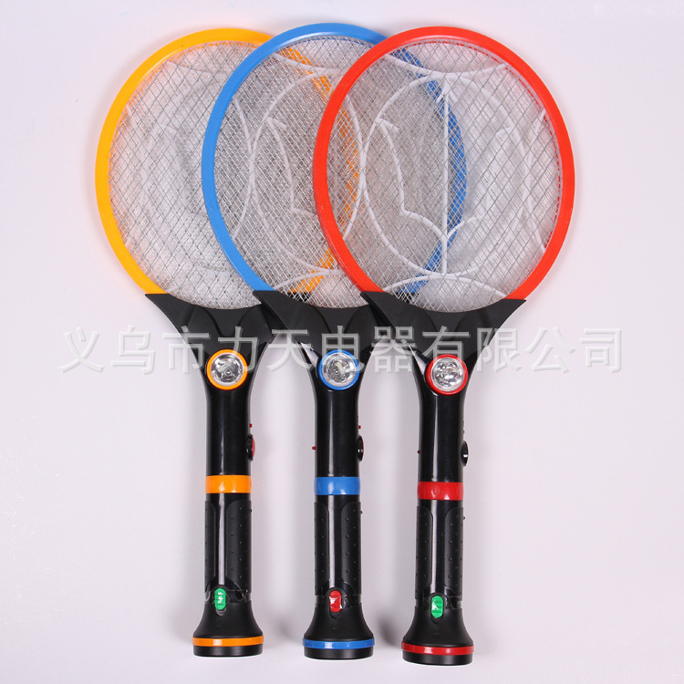 Factory Direct Sales Gecko Brand LTD-308 With LED Flashlight Detachable Charging Electric Mosquito Swatter